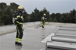 Oefencarrousel Oefening 3 Dakbrand Sporthal Vaart Buitenpost